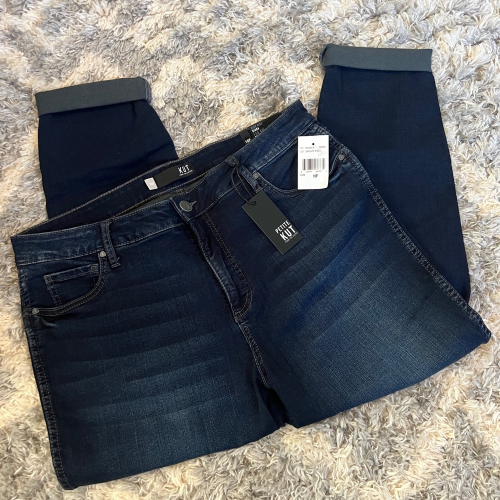 SOLD kut from the kloth high rise jeans